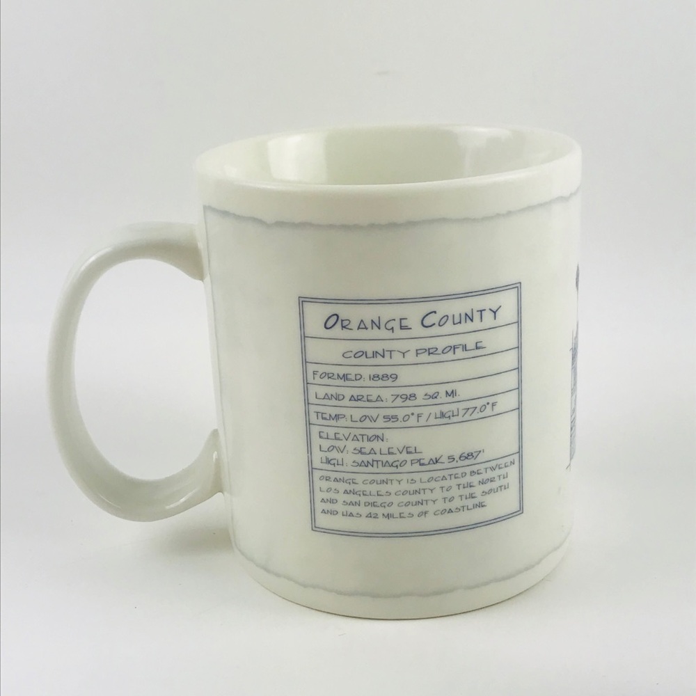 🅾️SOLD🅾️Starbucks Mug Orange County Architect Cu - Picture 3 of 8